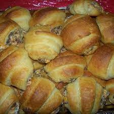 Sausage Cream Cheese Crescents Recipe Recipes Cooking Recipes Cream Cheese Crescent Rolls