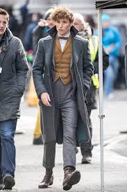 Matt smith and nicholas hoult were also considered for the role. Eddie Redmayne Looks Sharp On Set Of Fantastic Beasts 2 Fantastic Beasts Eddie Redmayne Newt Scamander Costume