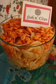 Jake And The Neverland Pirates Party Fish N Chips Beach Themed Party Sea Birthday Party Pirate Birthday Party