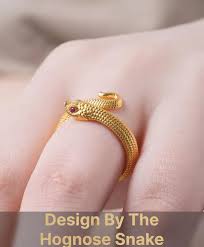 Hognose snake ring
