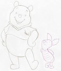 Let the loveable bear put a smile back on your face. Draw Winnie The Pooh And Piglet Step By Step Tutorial