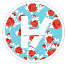 The most common twenty one pilots embroidery material is metal. Twenty One Pilots Floral Logos