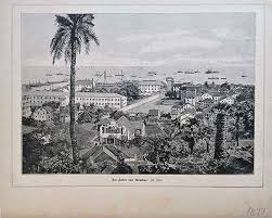 Harbour From Mazgaon Bombay, 1897 Print ...