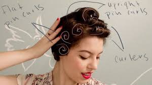 Clo a small coil of dampened hair held flat to the head by a clip or bobby pin so as to form a curl when the hair dries … How To Achieve Vintage Pin Curls On A Blow Out Naturallycurly Com