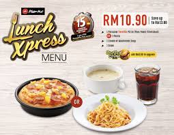 Pizza hut outlets can be found in more than 100 nations in the world. Pizza Hut Lunch Menu At Only Freebies Land Malaysia Facebook