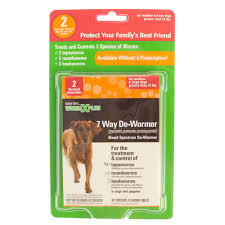 If they're all gone, you continue the preventive medicine for the rest of your dog's life and test for heartworms each year. Sentry Worm X Plus 7 Way Broad Spectrum Dog De Wormer 2 Pack Dog Treatments Petsmart