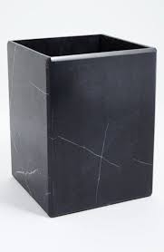 Inspire your diy ethic and find the perfect hardware, accessories & decor to finish your next project. Waterworks Studio Luna Black Marble Wastebasket Online Only Nordstrom Black Marble Waste Basket Black Marble Bathroom