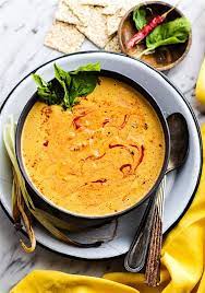 Spicy Vegan Cream Of Corn Soup Vegan Soup Recipes Cream Of Corn Soup Corn Soup