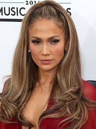 Jlo Sassy Half Up Style Jlo Sassy Style Uzun Sac Unlulerin Sac Modelleri Billboard Muzik Odulleri