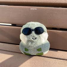 TORTUGA DE PELUCHE DIVERTIDA de 7", animal de peluche, mascota de tortuga  con pompones, compañero de viaje esponjoso, alivio del estrés