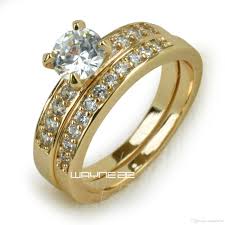 Spare penge nu, find de bedste tilbud hos productshopper. Womens Gold Wedding Ring Sets Off 74 Buy