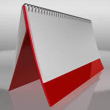 Desk Calendar 3d Model This 3d Model Is Mostly Recommended For Demonstration Uses Online In Product Catalogues And For In 2020 Old Software Desk Calendars 3d Model