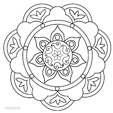 Rangoli is a type of indian floor decoration that is done using colorful powders during festivals like diwali, onam and pongal. Printable Rangoli Coloring Pages For Kids