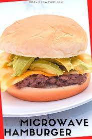 How To Cook A Hamburger In The Microwave | Recipe | How To Cook Hamburgers,  Microwave Recipes, Cooking
