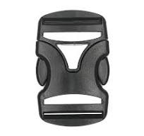 38mm Dual Adjustable No Sewing Clips Snaps Heavy Duty Plastic Nylon Quick Side Release Buckles for Webbing Straps Backpack Belt Dog Collars