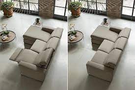 Divani a due posti in vendita online ✓modelli piccoli, grandi e divani letto a 2 posti ✓tanti stili e il divano a 2 posti affascina per la sua versatilità: Divano Con Isola In Tessuto E Movimento Relax Dimensione Totale 254x165 Cm Marvin Divani Salotto Design Appartamenti Divano Grande