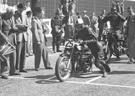 Harry Hinton snr (Norton) 1950 Junior TT Our beautiful Wall Art and Photo  Gifts include Framed Prints, Photo Prints, Poster Prints, Canvas Prints,  Jigsaw Puzzles, Metal Prints and so much more