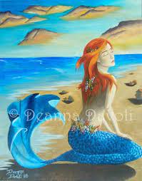 Mermaid trash creates one of a kind jewelry, original art, and boutique art supplies. Mermaid Art Beach Art Art Canvas Print Giclee Wall Art Etsy Mermaid Wall Art Mermaid Art Mermaid Poster