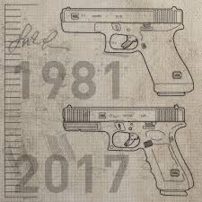Glock was originally a manufacturer of curtain rods and knives for the austrian military, and would not design a firearm until he was 52 years old; Glock On April 30 1981 Gaston Glock Filed The Patent Facebook