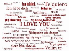 As Will Be In Polish I Want Love I Love You In All Languages U200b U200bof The World