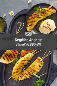Das Fruchtigste Grill Dessert Rezept In 2020 Gegrillte Ananas Ananas Gefullte Paprikaschoten
