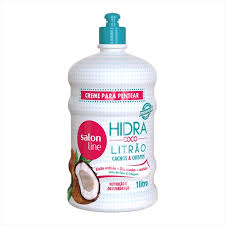 Creme Para Pentear Hidra Coco Litrao Salon Line Produtos Para Cabelos Cacheados Melhores Cremes Para Cabelos Creme Para Cabelos Cacheados