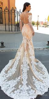 Crystal Design 2017 Bridal Long Sleeves Off The Shoulder Sweetheart Neckline Elegant Fit And Flare Backless Wedding Dress Wedding Dresses Wedding Dress Couture