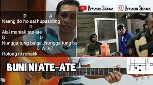 Naeng do ho sai hupasiding c. Buni Ni Ate Ate Chord Youtube