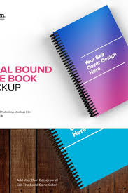 6x9 Spiral Bound Notebook Mockup Spiral Bound Notebooks Photoshop Mockup Mockup