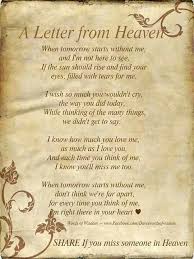 Pin By Veronica Wares On Poetry Letter From Heaven Inspirational Quotes Words
