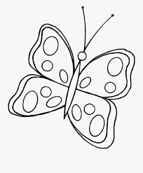 Indeed, all steps required are quite easy to duplicate once you are able to draw simple rectangles. Transparent Butterfly Clipart Black And White Easy Butterflies Line Drawing Free Transparent Clipart Clipartkey