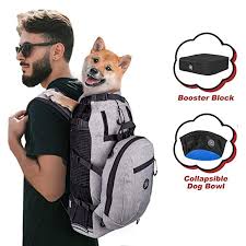 These can be costly but are the safest option for biking with larger. Airline Approved Hands Free Cat Travel Bag For Walking Hiking Bike And Motorcycle Coppthinktu Dog Carrier Backpack Legs Out Front Facing Pet Carrier Backpack For Small Medium Large Dogs Pet Supplies Carriers Travel