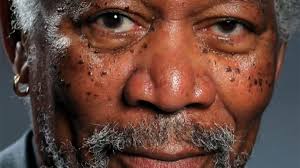 Insanely lifelike Morgan Freeman portrait painted
