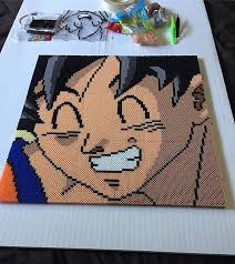 Heheheee Finally Gokusan Goku Dbz Dragonballsuper Zamasu Perler Perlerbeads Beadsprite 亀 悟 Point De Croix Dessin Perles A Repasser