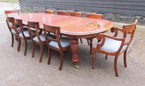 Victorian hand carved mahogany spoon medallion back occasional dining chair. Mahogany Victorian Dining Set Extending Table And 10 Chairs