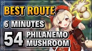 Philanemo Mushrooms Locations Best Route + Secret Vendor (Klee Barbara  Mona) | Genshin Impact - YouTube