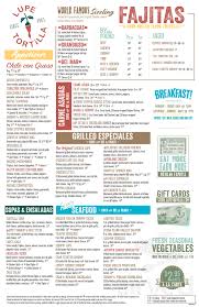 Check spelling or type a new query. Lupe Tortilla Mexican Restaurant Menu In San Antonio Texas Usa
