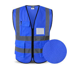 Buy blue industrial safety vests and get the best deals at the lowest prices on ebay! Reflective Vest Construction Site Nery Blue Safety Vest With Multiple Pockets Buy Safety Vest Reflective Vest Safety Vest With Multiple Pockets Product On Alibaba Com