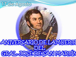 Respuesta:el 17 de agosto se cumple un nuevo aniversario del deceso del general san martín, el libertador de américa.de nada 1. Agrupacion Folklorica El Resero Mar Del Plata Argentina 17 De Agosto Fallece El General Jose De San Martin