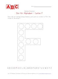 Coloring pages are all the rage these days. Dot Art Letter F All Kids Network