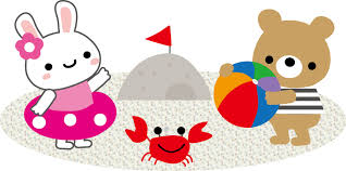 かわいい夏のイラスト-無料イラスト