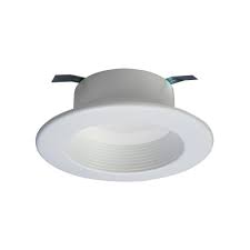 Halo Rl 4 In White Integrated Led Recessed Ceiling Light Fixture Retrofit Baffle Trim Led Recessed Ceiling Lights Led Recessed Lighting Recessed Lighting Trim