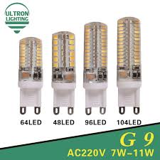 G9 Lampadas Led 220 V 7 W 9 W 10 W 11 W Lampada De Milho 360 Graus Smd3014 2835 Substituir Halogenio Luz Do Candelabro Da Halogen Lamp Chandelier Lighting Bulb