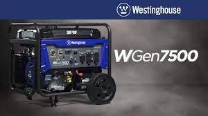 Wgen9500dfwestinghouse wgen9500df dual fuel powered portable generator. Wgen7500 Portable Generator By Westinghouse Youtube