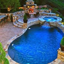 If We Did An Outdoor Pool I Like This Shape Rather Than A Rectangle Dream Backyard Outdoor Backyard Pool