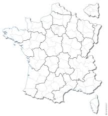Carte vierge des departements de france. Carte De France Gratuite Carte Vierge Carte De France Carte