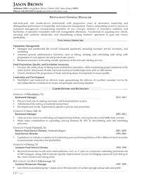 General Sample Resume General Manager Resume Samples Resume Samples ...