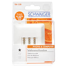 Seitdem ist es dem benutzer möglich und erlaubt, zugelassene telefone und. Schwaiger Telefonanschlussdose Nff Phone Computer Standard
