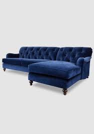 Das zeitlose maritime schafft eine ruhige wohnidylle und. Design Chesterfield Ecksofa Top Qualitat Stoff Textil Samt Blau Polster Eckcouch Garnitur Bei Jv Mobel