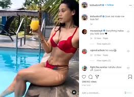 Tiger shroff and krishna shroff commented on the video with fire emojis. Krishna Shroff Looking Hot In A Red Bikini See Photos And Comments On Instagram